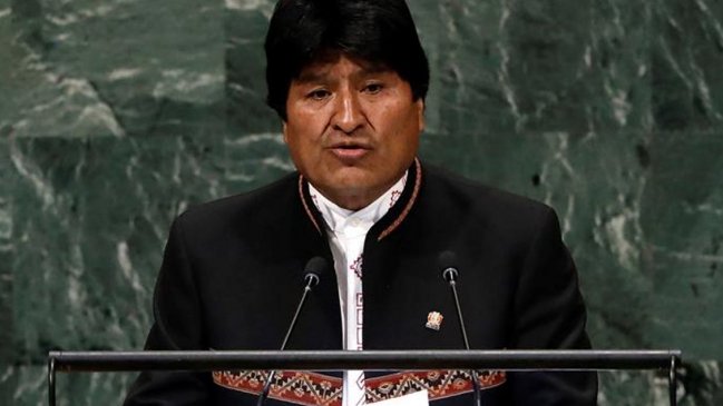 Evo Morales llegó a La Haya: 