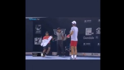   El criticado gesto de Fernando Verdasco con un pasapelotas 