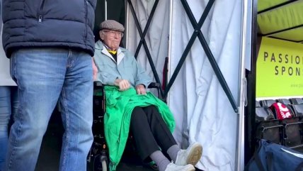 A los 94 años hincha de club inglés marcó el gol de su vida