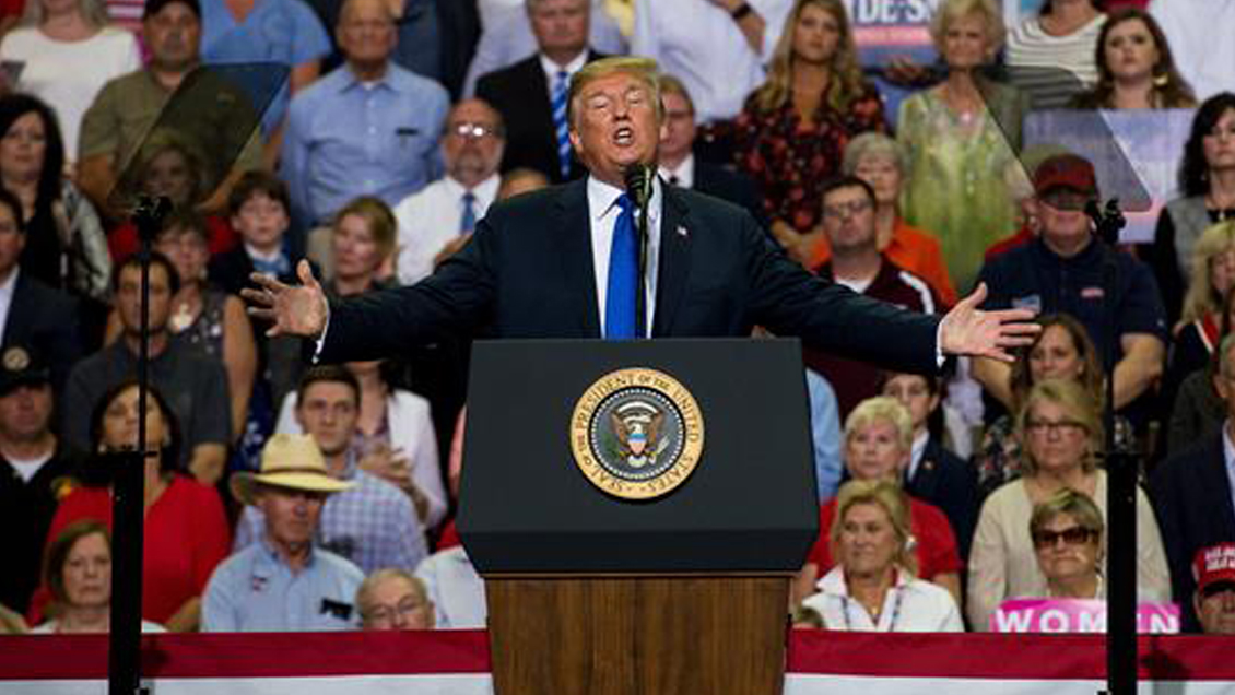 Trump se burló de mujer que acusa a Kavanaugh de abusos sexuales