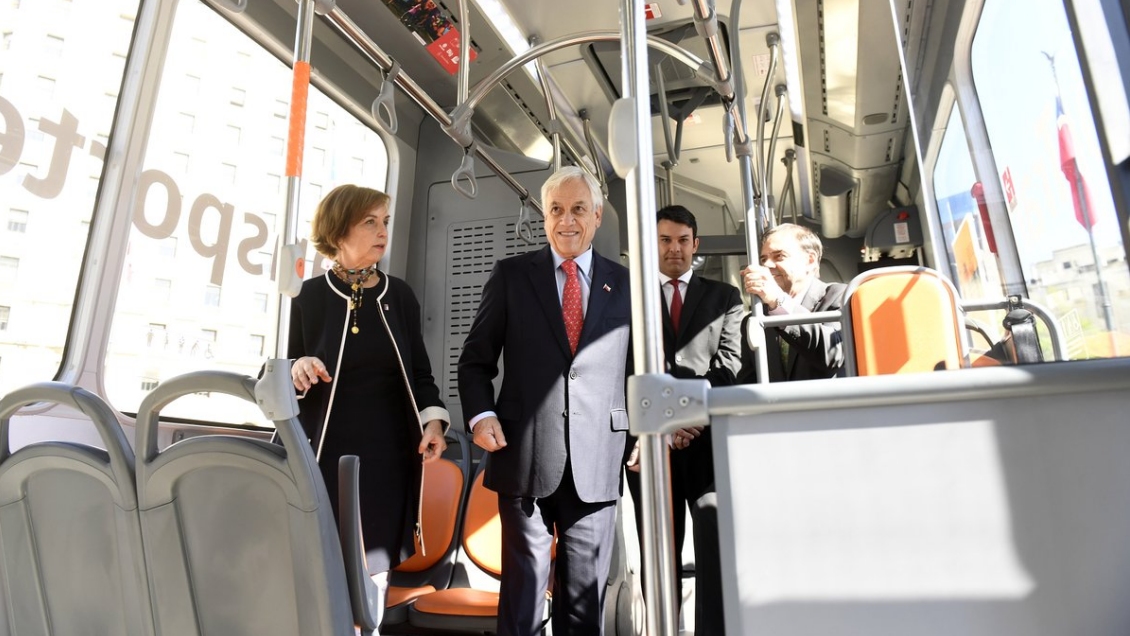 Ministra de Transportes: 