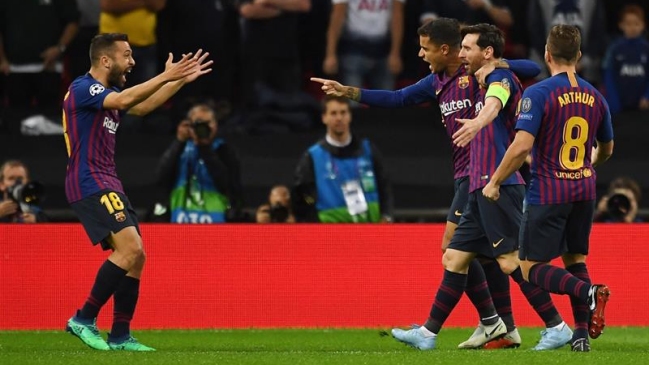 La segunda fecha de la fase grupal en la Liga de Campeones