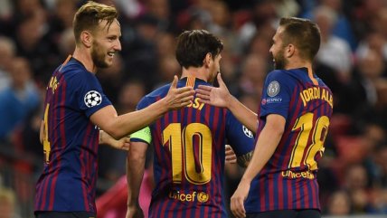 Barcelona volvió al camino de los triunfos tras derrotar a Tottenham en el Estadio Wembley