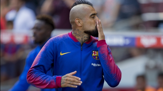 Diario español asegura que en FC Barcelona no preocupó reacción de Vidal