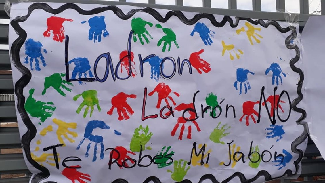 Iquique: Ladrones roban jabones y hasta las cartulinas de un jardín infantil