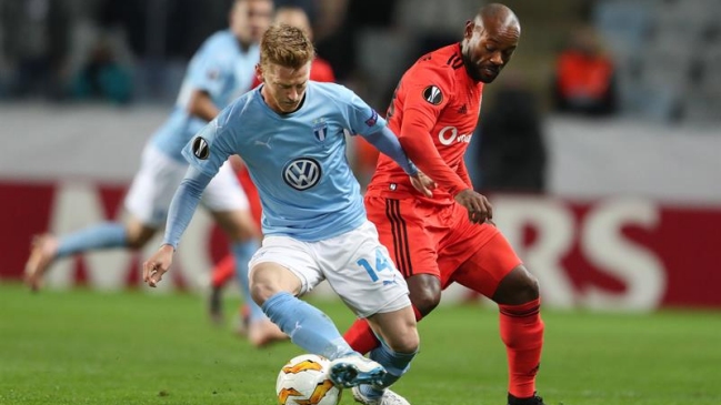 La acción de los chilenos en la segunda jornada de la Europa League