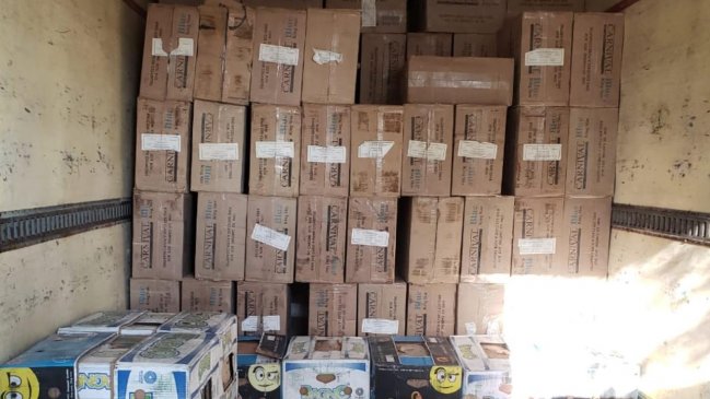 Incautan 450 mil cajetillas de contrabando en la Región de Antofagasta