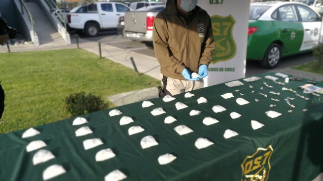 En prisión preventiva quedan imputados por tráfico de drogas en Chillán