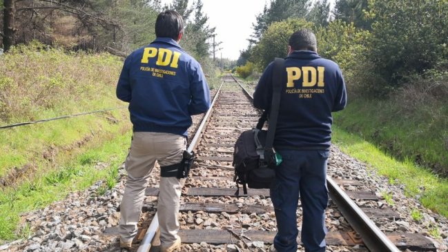 Bloqueos en vía férrea en Collipulli: Dejan panfletos alusivos a la causa mapuche