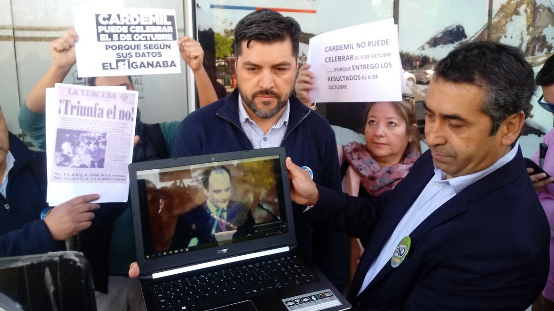 Maule: Cardemil concentra el rechazo opositor en la conmemoración del 5 de octubre