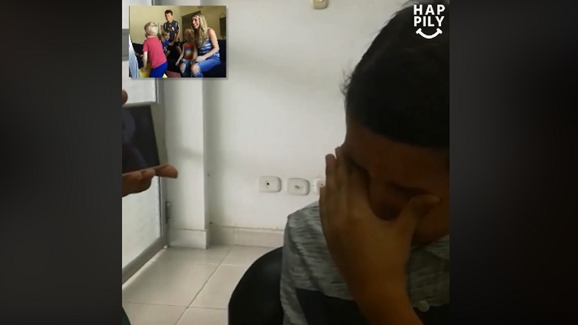Historia de familia estadounidense que adopta a niño colombiano se vuelve viral