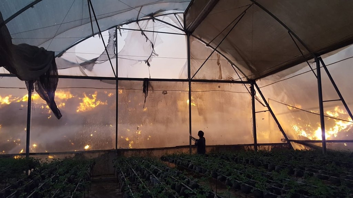 Lanzamiento de globos incendiarios provocó enorme incendio en Israel