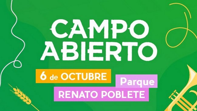 Festival Campo Abierto se toma el Parque Renato Poblete