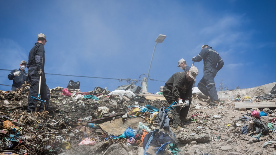 Río San José de Arica vivió el primer operativo de limpieza del año