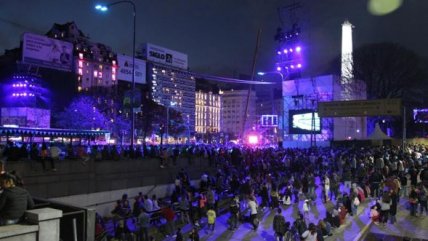 La ceremonia inaugural de los Juegos Olímpicos de la Juventud en Buenos Aires