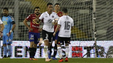 Colo Colo sumó un empate en el torneo al igualar en los descuentos ante Unión Española