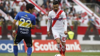   Ricardo Blanco cerró la remontada de Curicó ante Everton con un perfecto zurdazo 