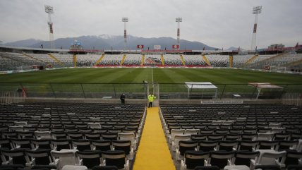 Con el Monumental vacío: El triste escenario en el que Colo Colo enfrenta a Unión Española