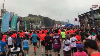   Miles de personas participaron de una nueva edición del Maratón Internacional de Viña del Mar 