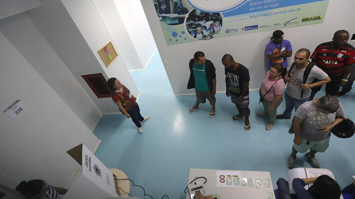 Abstención en Brasil llegó a 20,3 por ciento, la más alta desde 2002