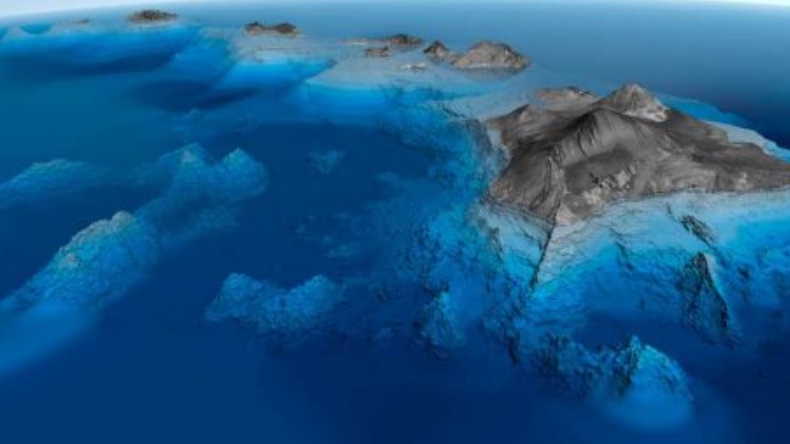 Descubren impresionante cadena submarina de montañas en Australia