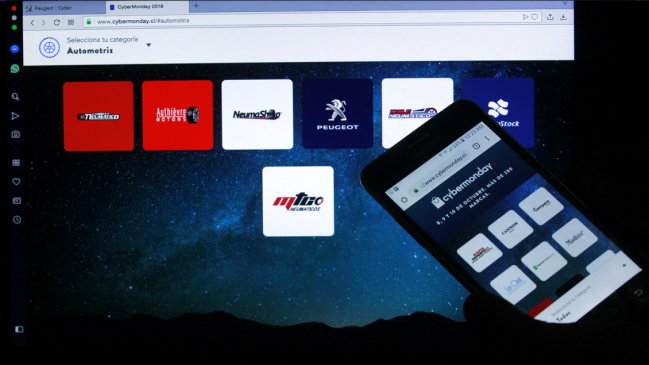 Con páginas caídas, ofertas 