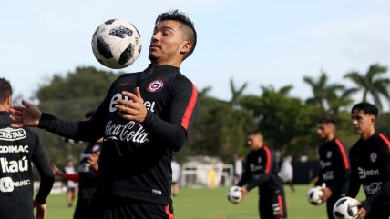 La Roja cumplió con su primera práctica en Miami de cara al duelo con Perú