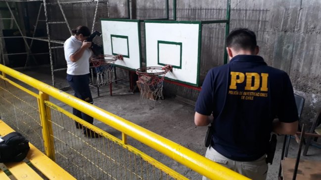 Falleció la niña golpeada por tablero de baloncesto en Iquique