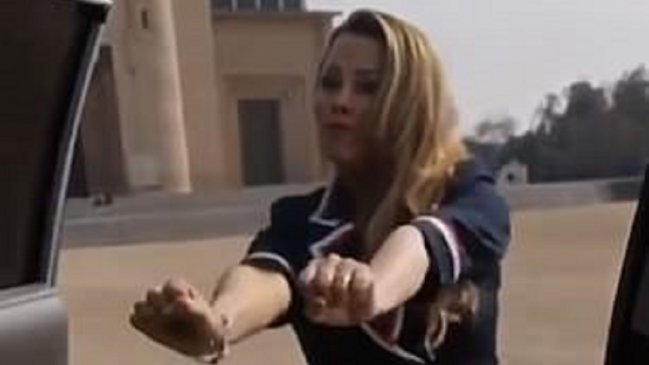 Medio inglés dijo que Cathy Barriga fue multada por un 