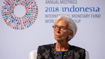 Directora del FMI: 