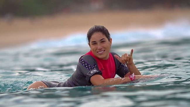 Chilena Valentina Díaz se metió al top ten mundial de Bodyboard