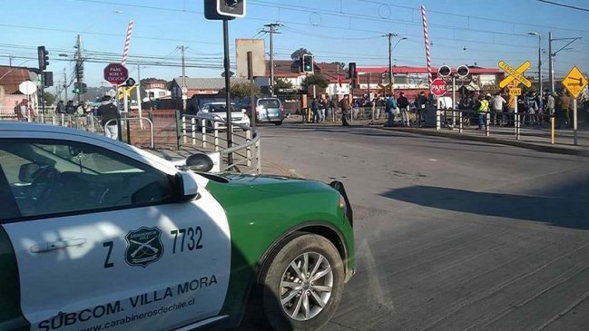 Coronel: Escolar murió atropellado por el Biotrén cuando llegaba a su colegio