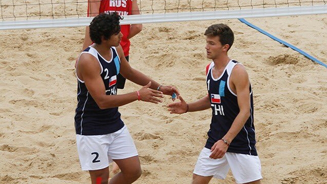  Droguett y Lämmel entraron a la ronda de 24 del voleibol playa  