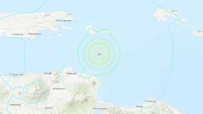 Sismo 6,0 Richter deja al menos tres muertos en Indonesia