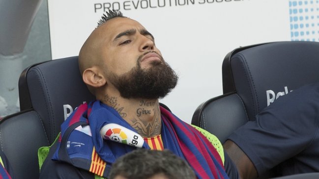 Manager de FC Barcelona: Vidal le faltó el respeto a sus compañeros, pero sé que rectificará