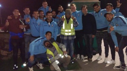 Plantel de Deportes Antofagasta realizó ruta social por la ciudad