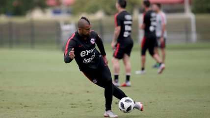 La selección chilena cumplió con su último entrenamiento con miras al choque con Perú
