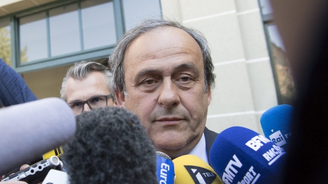 Platini quiere que la justicia francesa aclare quien le delató en la FIFA