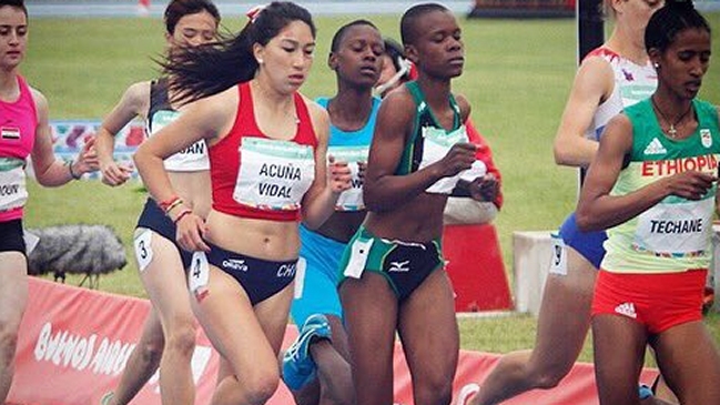  Laura Acuña fue 2ª en su serie de los 1.500 metros en Juegos de la Juventud  
