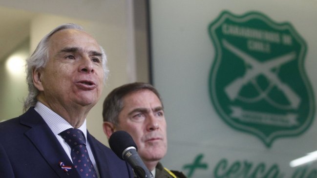 Chadwick: Si algún carabinero no cumple con su deber es sancionado, los estudiantes no