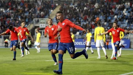  La Roja sub 20 igualó ante Brasil en intenso duelo amistoso  