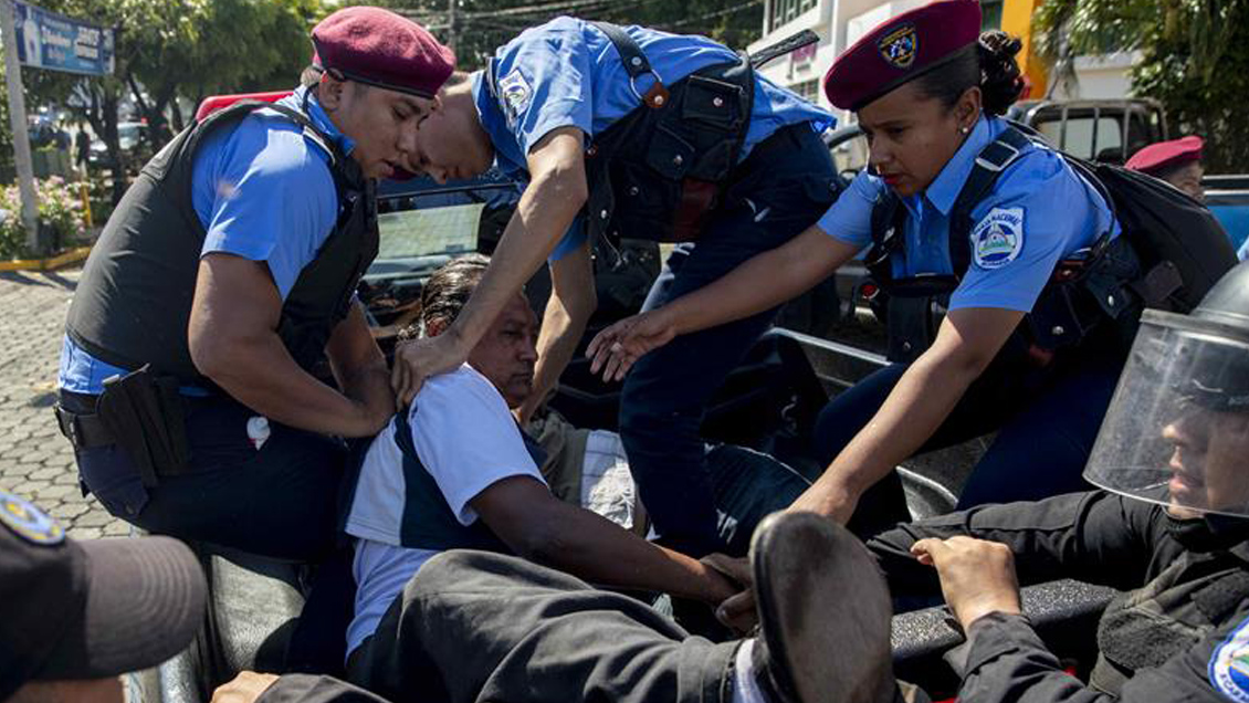 Nicaragua: Opositores detenidos y represión policial marcaron violenta jornada