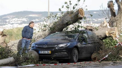   Tormenta Leslie causó estragos y dejó al menos 28 heridos en Portugal 