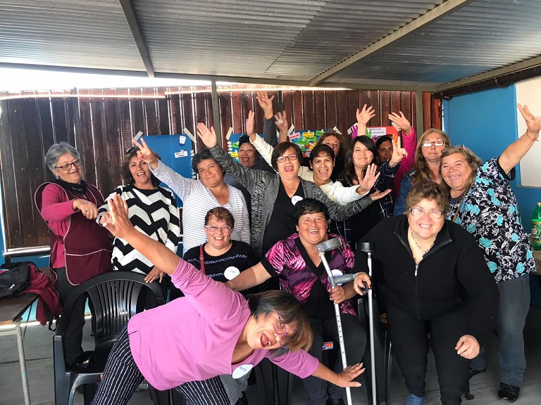 Mujeres post 50 años participaron de taller sobre sexualidad enAlto Hospicio