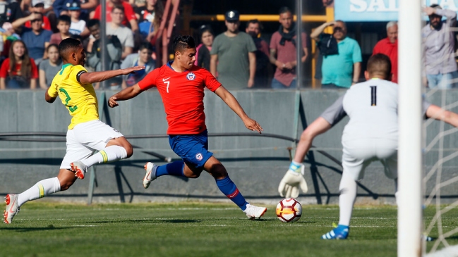 Una aguerrida Roja sub 20 empató en su segundo amistoso con Brasil en Santa Laura
