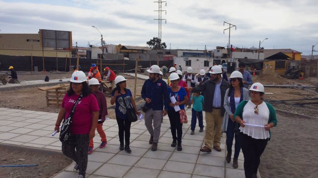 Arica: Parque Paseo Las Brisas lleva un 45 por ciento de avance