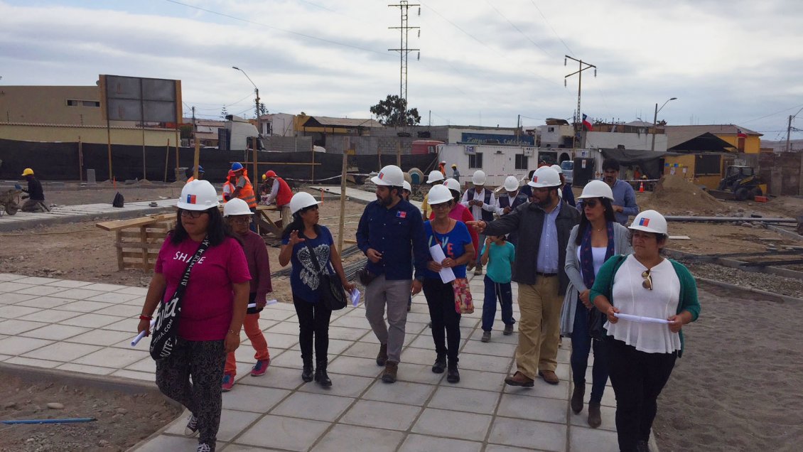 Arica: Parque Paseo Las Brisas lleva un 45 por ciento de avance