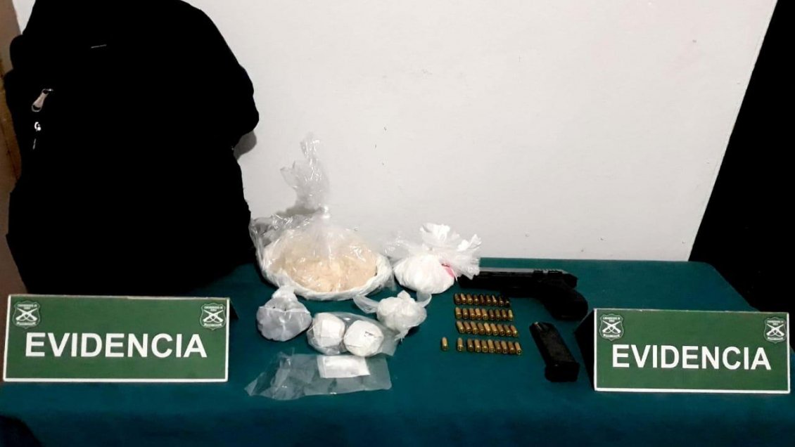 Control policial terminó con cinco detenidos y armamento incautado en Puchuncaví