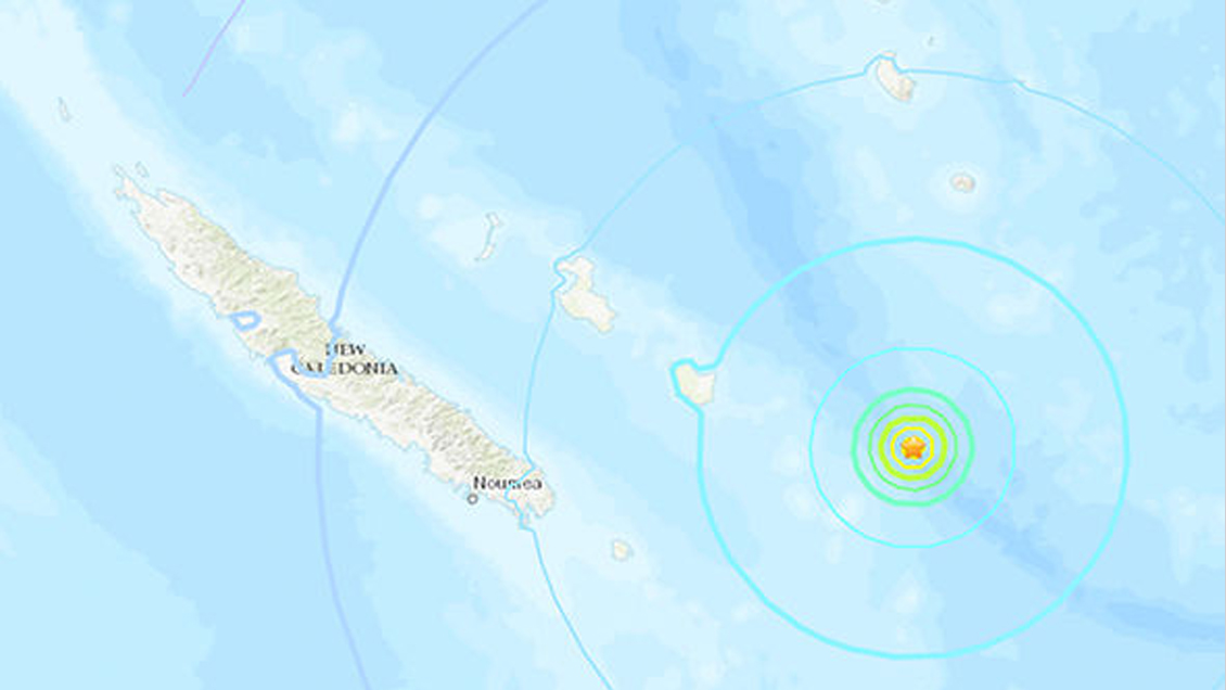 Dos sismos de 6,3 y 6,4 Richter sacudieron Nueva Caledonia, en el Pacífico Sur