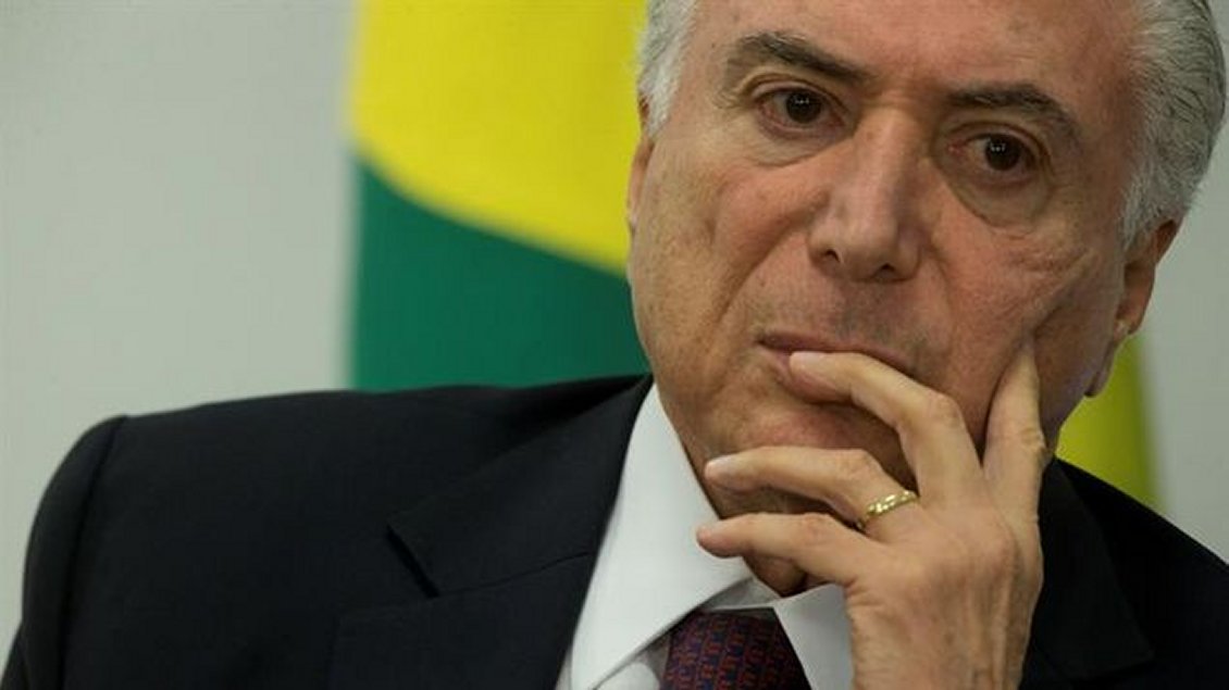 Piden formalización de presidente de Brasil por soborno, lavado de dinero y organización criminal